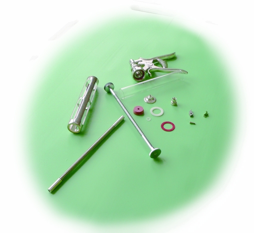 Roux-Revolver-Spritze 30 ml - Ersatzteile 