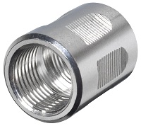 Edelstahlmuffe 1/2" - 1/2" IG