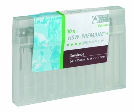 HSW-Premium Kanülen - LuerLock (10 Stück)