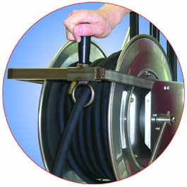 Schlauchhaspel Edelstahl für MBH1260