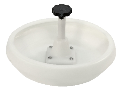 Ferkelschale Kunststoff weiss J-Haken