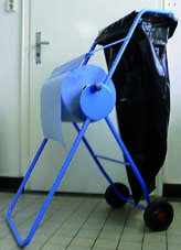 Bodenständer für Putzpapier Maxi blau