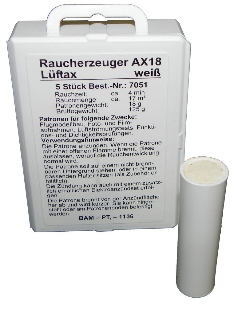 Rauchpatronen weiß